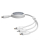 Baseus Free2Draw Retractable Cable 3in1 100W 1,1m white - 1348115 - zdjęcie 2